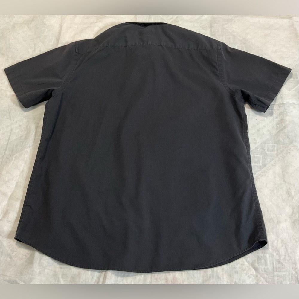 UNTUCKit Shirt Men’s Large Black Button Down Preppy 100% Cotton - Picture 2 of 7